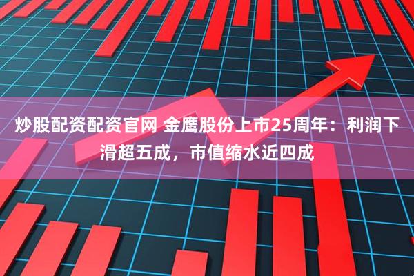 炒股配资配资官网 金鹰股份上市25周年：利润下滑超五成，市值缩水近四成