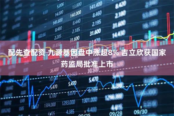 配先查配资 九源基因盘中涨超8% 吉立欣获国家药监局批准上市